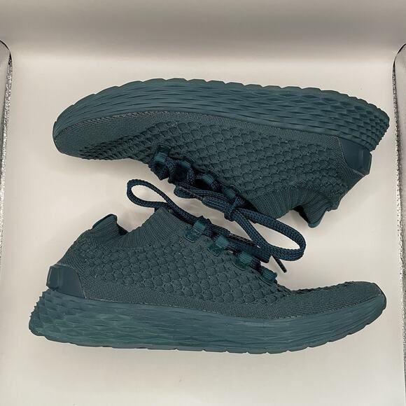 NOBULL Project Allday Knit Athletic Sneakers Women’s Size 10 Men’s Size 8.5 Teal - Picture 4 of 10